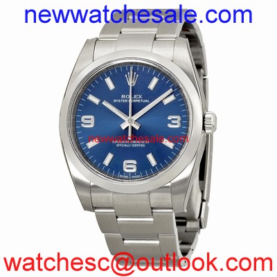 Rolex Oyster Perpetual 114200BLASO Mens