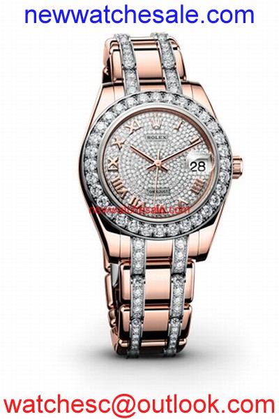 Rolex Datejust 81285CDRDPM Diamond Pave