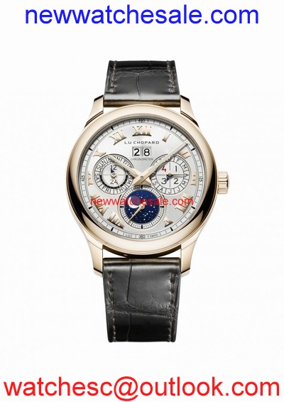 Chopard L.U.C. 161927-5001 Sunray Satin-Brushed Silver
