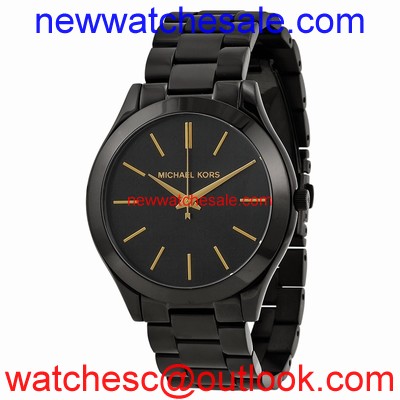 Michael Kors MK3221 Black Ion-plated Stainless Steel