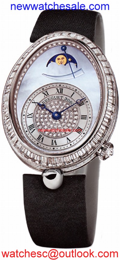 Breguet Reine de Naples 8909BB/VD/864.D00D 18kt White Gold