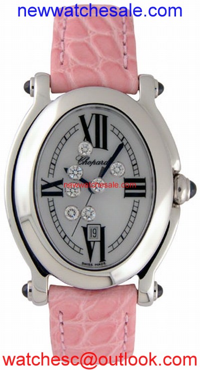 Chopard Happy Sport 278937-23-PINK White Mother of Pearl