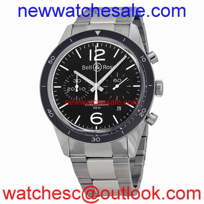 Bell and Ross Vintage BRV126-BL-BE/SST Automatic