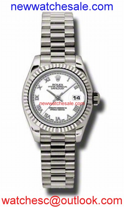 Rolex Datejust 179179WRP White Gold