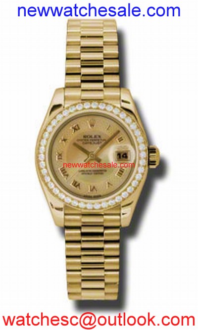 Rolex Datejust 179138CMRP Ladies