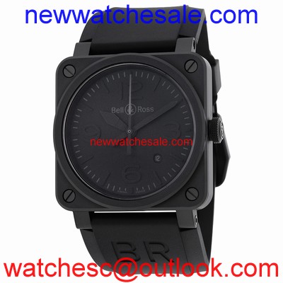 Bell and Ross Aviation BR0392-PHANTOM-CE Mens