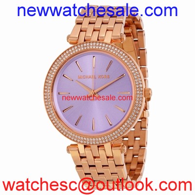 Michael Kors MK3400 Rose Gold-tone Stainless Steel