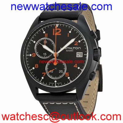 Hamilton Khaki H76582733 Black