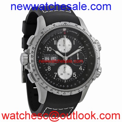 Hamilton Khaki H77616333 Black