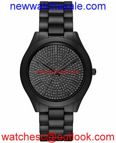 Michael Kors MK3449 Black Crystal Pave