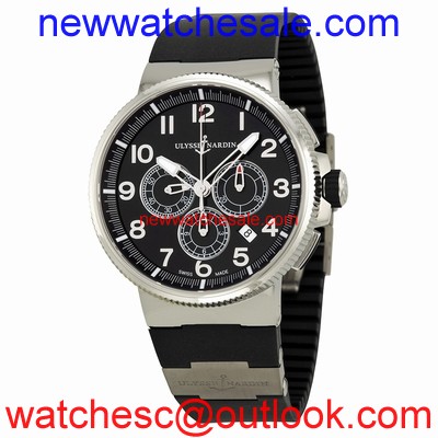 Ulysse Nardin Marine 1503-150-3/62 Titanium and Stainless Steel