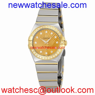 Omega Constellation 12325246058002 Champagne