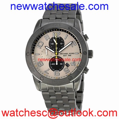 Michael Kors Mercer MK8349 Gunmetal Stainless Steel