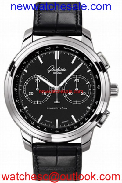 Glashutte 39-34-20-42-04 Black