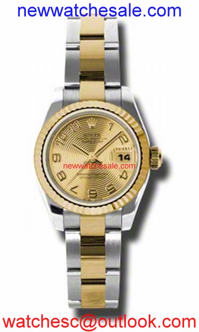 Rolex Datejust 179173CCAO Ladies