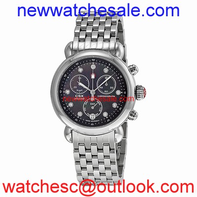 Michele 3M000197 Black mother of pearl