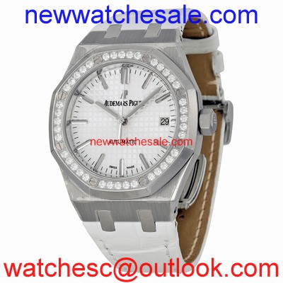 Audemars Piguet Royal Oak 15451ST.ZZ.D011CR.01 Silver Grande Tapisserie