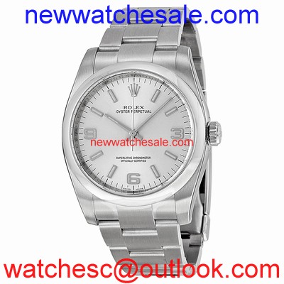 Rolex Oyster Perpetual No Date 116000SASO Mens