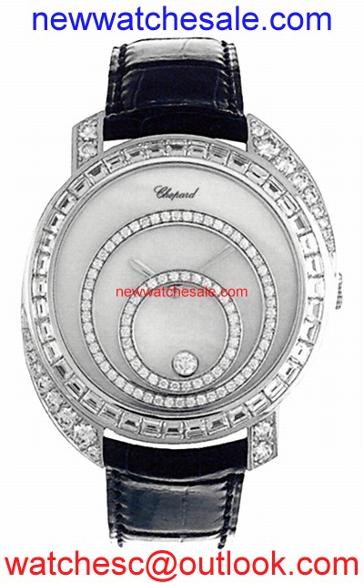Chopard Happy Sport 207478-1001 Mother of pearl dial set with diamonds
