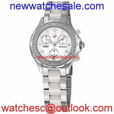 Michele MWW12C000001 White Enamel
