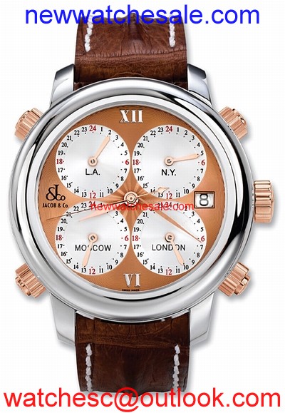 Jacob & Co. Five Time Zone h24rC Swiss Made