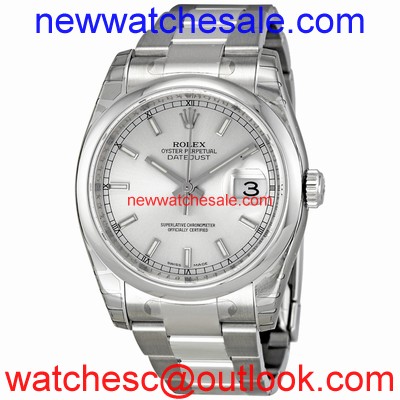 Rolex Datejust 116200-SSO Silver