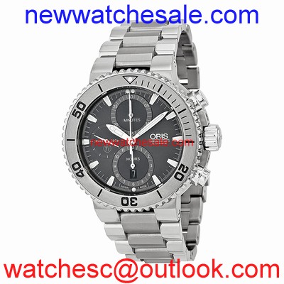 Oris Aquis 01 674 7655 7253-07 8 26 75 PEB Grey