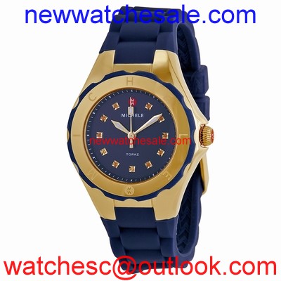 Michele MWW12P000004 Gold-plated Stainless Steel