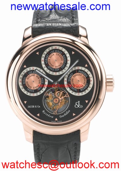 Jacob & Co. Rainbow Tourbillon r6rg 18k Rose Gold