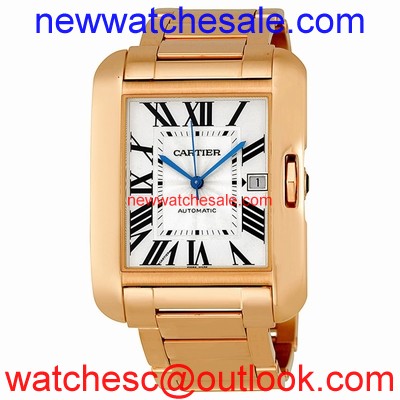 Cartier Tank W5310002 18k Rose Gold
