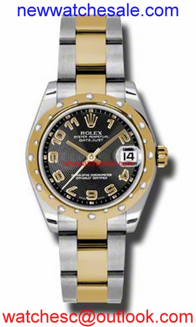 Rolex Datejust 178343BKCAO Stainless Steel