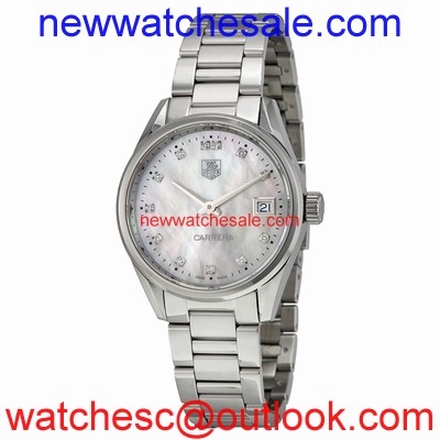 Tag Heuer Carrera WAR1314.BA0778 White Mother of Pearl