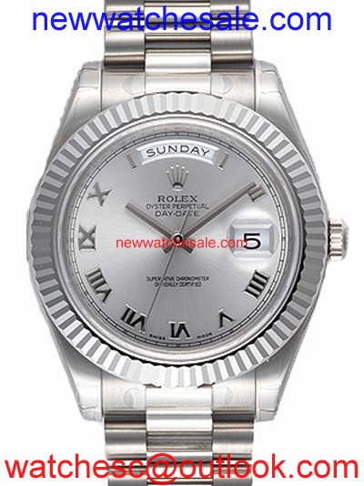 Rolex Day-Date II 218239SRP Silver