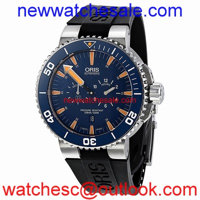 Oris Aquis 01 749 7663 7185-Set RS Mens