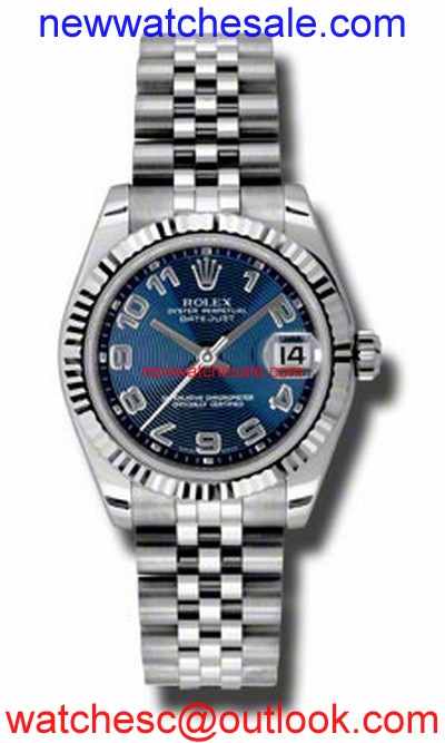 Rolex Datejust 178274BLCAJ Blue Concentric Circle