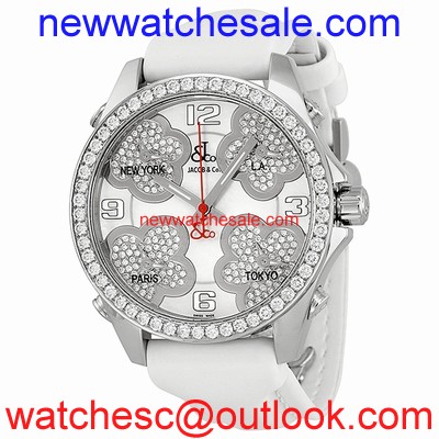 Jacob & Co. Five Time Zone JCMATH12 Stainless Steel