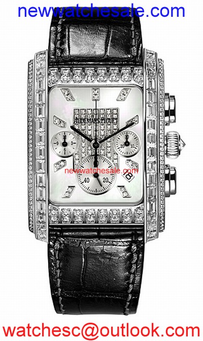 Audemars Piguet Edward Piguet 25952BC.ZZ.D001CR.01 Mother of Pearl dial with pave diamond center