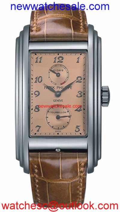 Patek Philippe 10 Day Tourbillon 5101P Rose Gold Dial with Black Oxidized Gold
