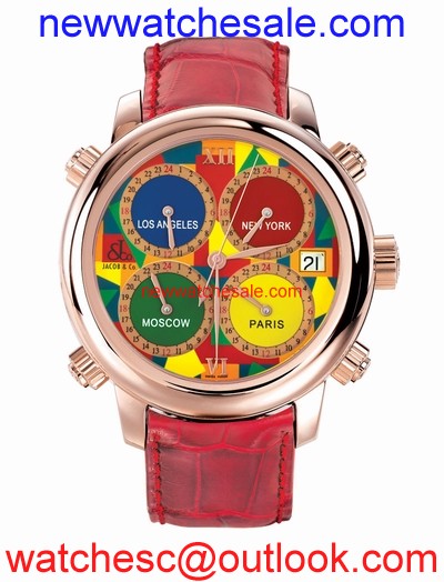 Jacob & Co. Five Time Zone h24Trg Swiss Made
