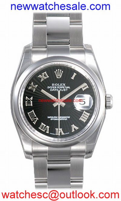 Rolex Datejust 116200-BKSBRO Mens
