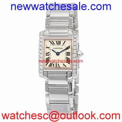 Cartier Tank WE1002S3 18kt White Gold