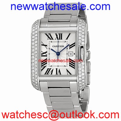 Cartier Tank WT100009 18kt White Gold