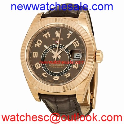 Rolex Sky Dweller 326135 Brown