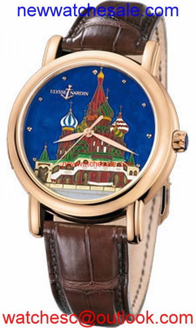 Ulysse Nardin Kremlin 136-11-KREM 18kt Rose Gold