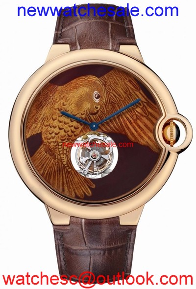 Cartier HPI00894 Mother of Pearl Falcon Motif