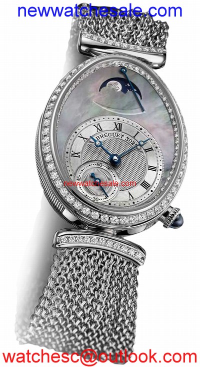 Breguet Reine de Naples 8908BB/5T/J70.D0DD Black Mother of Pearl