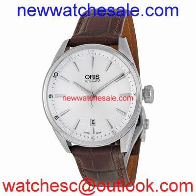 Oris Artix 01 733 7713 4031-07 5 19 80FC Silver