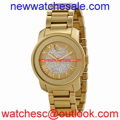 Movado 3600255 Yellow Gold Ion-plated Stainless Steel