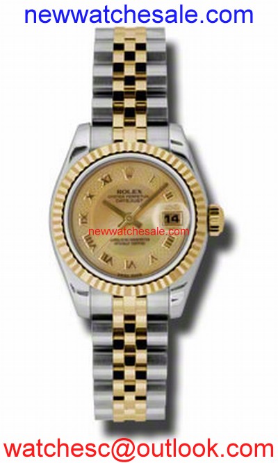Rolex Datejust 179173CMRJ Ladies