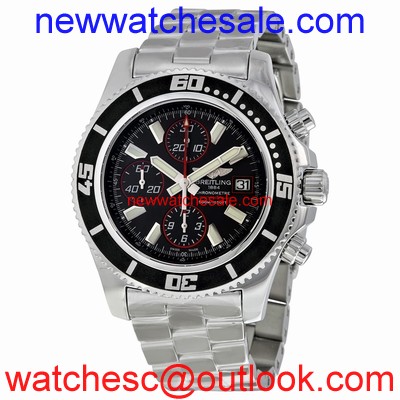Breitling Superocean A13341A8-BA81SS Abyss Black and Red